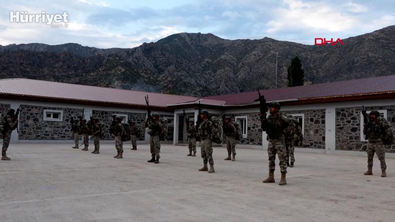 Komandolar, PençeKaplan Operasyonu'na katılmak üzere sınır ötesine geçti
