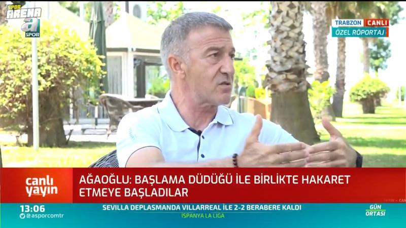 Ahmet Ağaoğlu: 'Söylenen hakaretler kıvılcımın patlama noktasıydı'