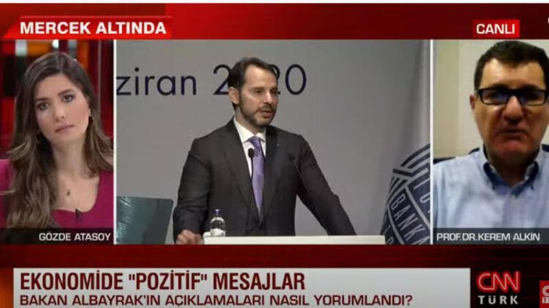 Prof. Dr. Kerem Alkin CNN TÜRK'te değerlendirdi! 2. salgın olmazsa hızlı toparlanma bekliyoruz