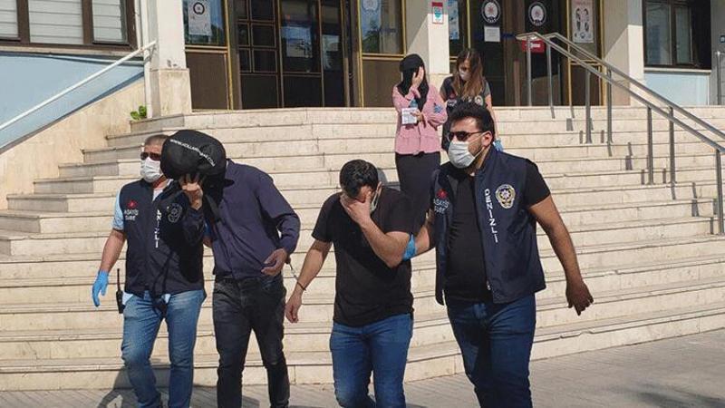 Denizli'de telefondan eskort dolandırıcılığına 7 gözaltı