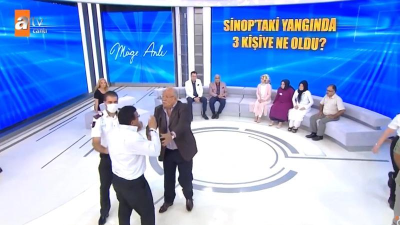 Canlı yayında ortalık karıştı