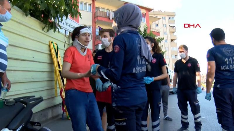 Sınav yolunda kaza; yaralı öğrenci hastaneye değil sınava gitti