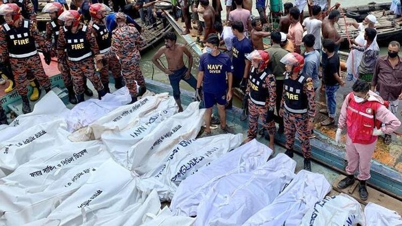Son dakika haber... Bangladeş'te feribot battı! Çok sayıda ölü var