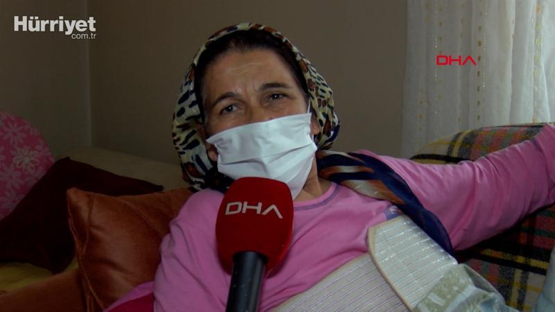 Bursa'da sele kapılan kadın, yaşadıklarını anlattı