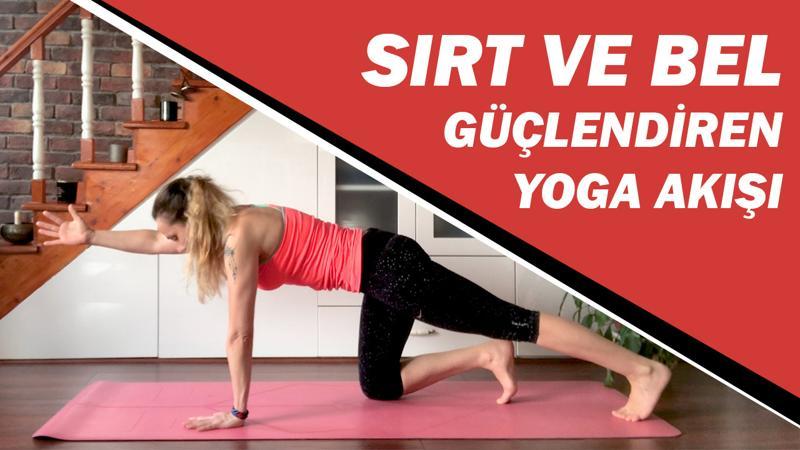 Sırt ve bel için yoga akışı