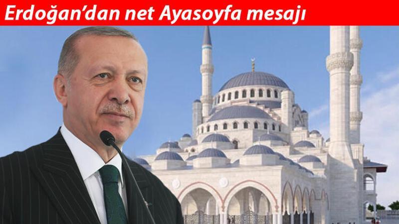 Cumhurbaşkanı Erdoğan: Ayasofya ithamları egemenlik haklarımıza saldırı amacı taşıyor