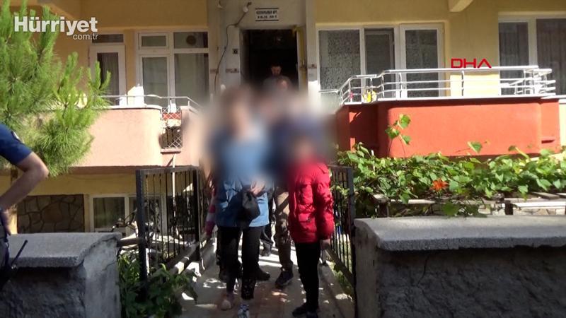 Kocasının döverek eve kilitlediği kadını polis kurtardı