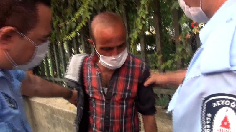 ‘Kolum yanık’ diyerek duygu sömürüsü yapan dilenci suçüstü yakalandı