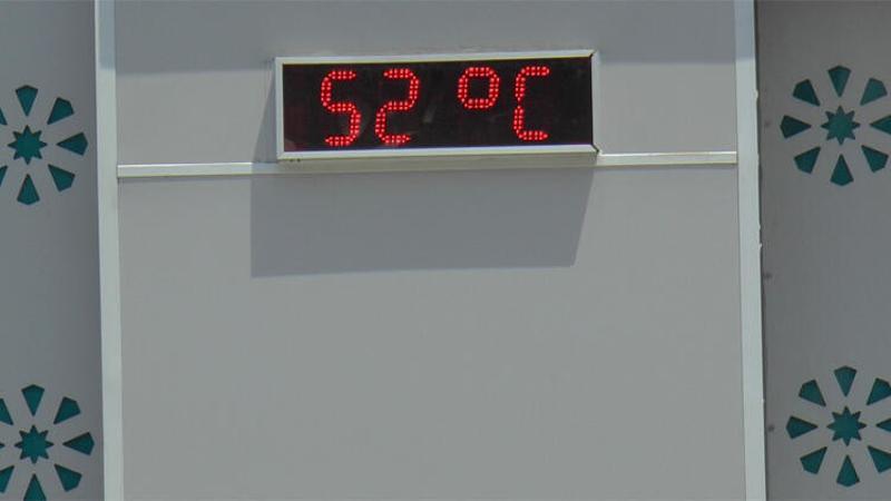 Gaziantep'te, termometre 52 dereceyi gösterdi