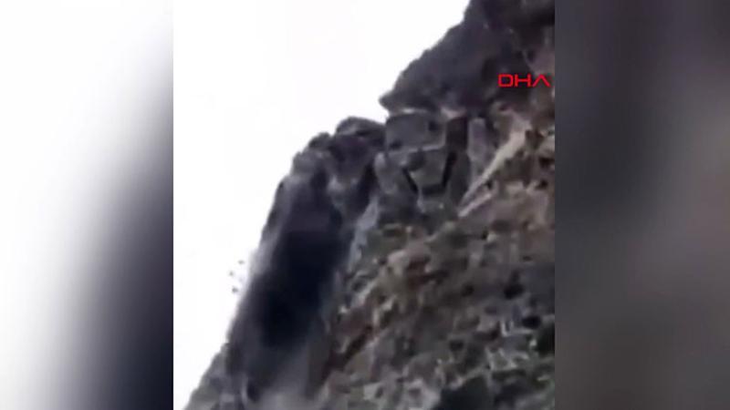 Her şey bir anda oldu! Kabus anları kamerada