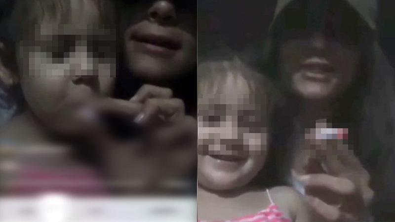 Sosyal medyayı ayağa kaldıran görüntüler! Kardeşine zorla sigara içirmeye çalıştı…