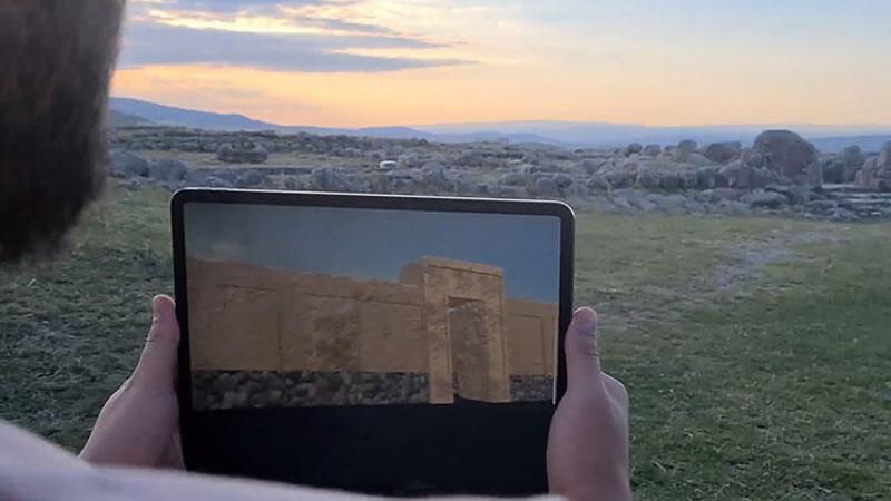 Hattuşa'nın 3 bin 500 yıl önceki hali 'sanal gerçeklik' uygulamasıyla ziyarete açıldı