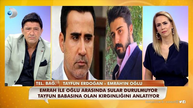 Emrah’ın teşekkür konuşmasına, oğlu Tayfun’dan duygusal cevap!