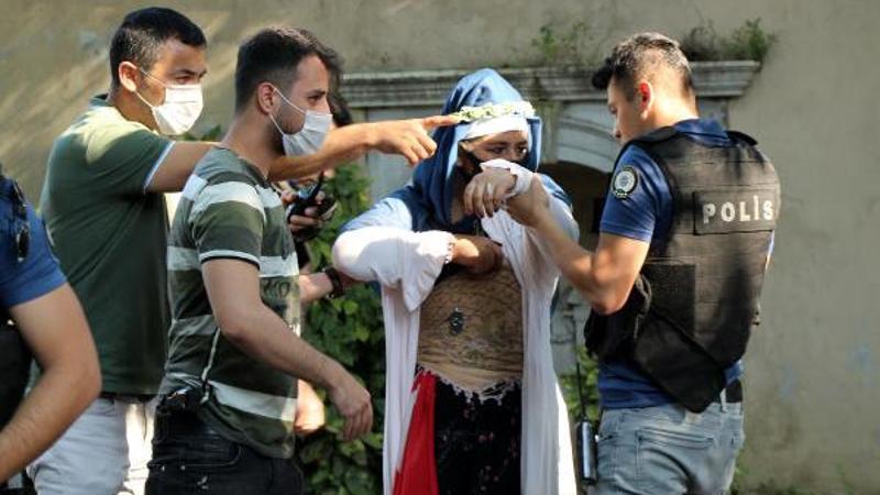 Son dakika haber... Dolmabahçe’de hareketli dakikalar: Şüpheli kadın gözaltına alındı