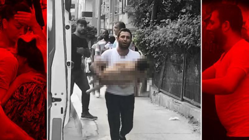 Nefes alamayan oğlunu ambulansa taşıyan babanın yürek yakan feryatları