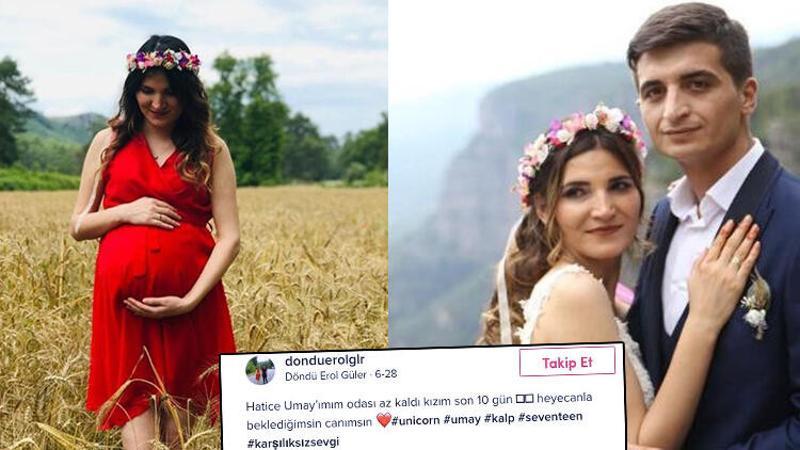 Doğum sonrası hayatını kaybeden annenin son paylaşımı yürek burktu