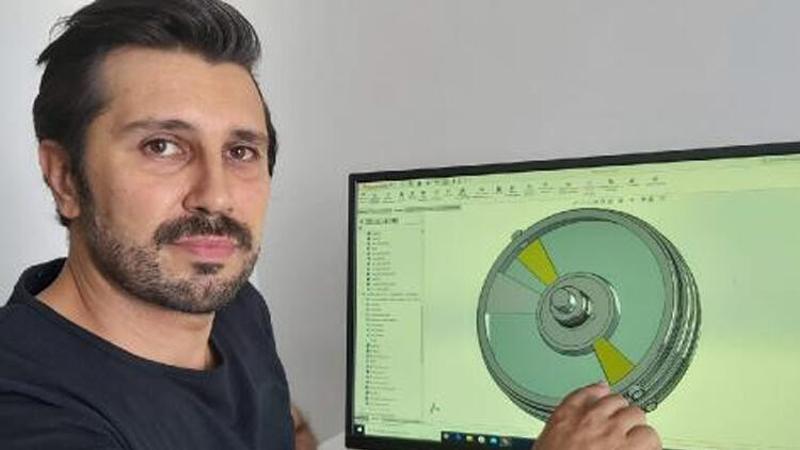 Hacim, yakıt ve maliyette tasarruf sağlayacak dairesel motor icat etti