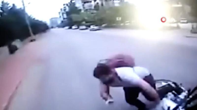 Kahreden kaza kamerada! Bebeğin doğum günü, babasının öldüğü gün oldu