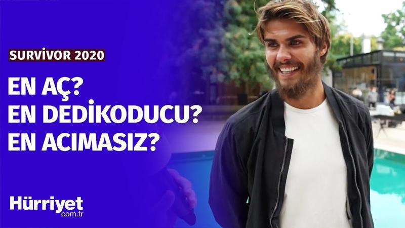 Survivor'ın Enlerini Sorduk! | Barış - Nisa - Yasin - Sercan - Berkan - Mert - Evrim