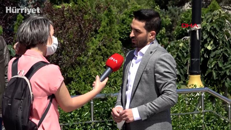 Maske takmaya vatandaş: Koronavirüse inanmıyorum, ancak bana bulaşırsa inanırım