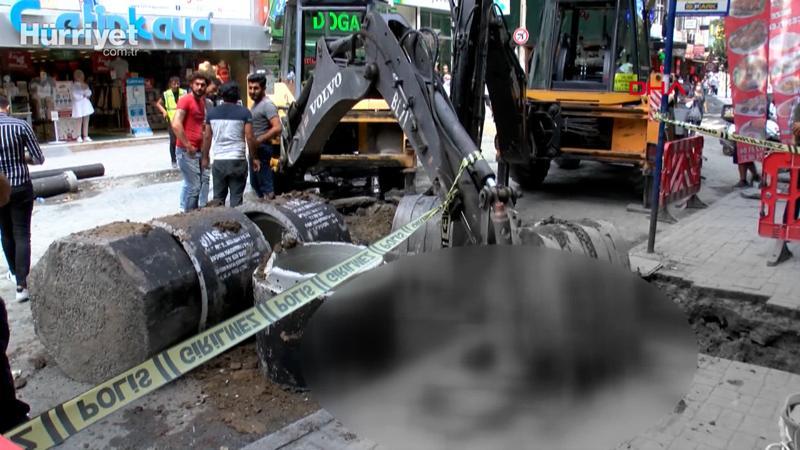 Bakırköy'de arıza yapan iş makinesinin kepçesi altında kalan işçi hayatını kaybetti