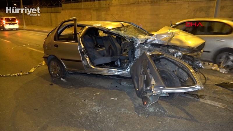Adana'da feci kaza: 2 ölü, 3 yaralı