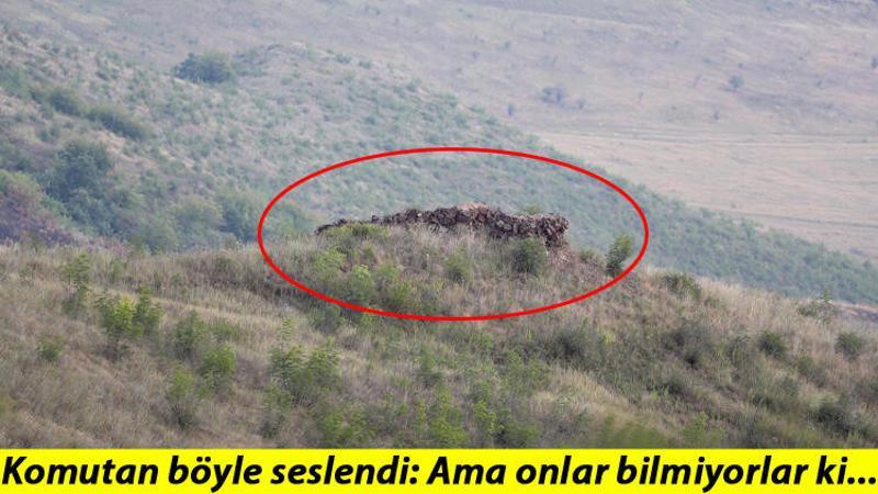 Azerbaycan Ordusu'nun sınır hattındaki mevzilerini görüntüledi
