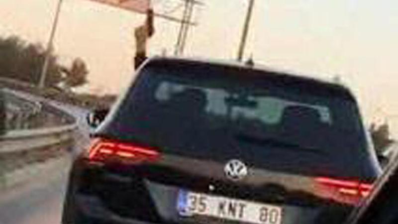 Eli silahlı trafik magandası gözaltına alındı