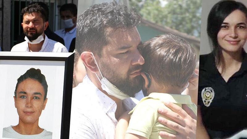 Tatilde boğularak hayatını kaybeden polis memuru Özgül, son yolculuğuna uğurlandı