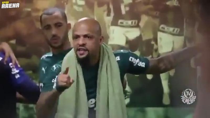Felipe Melo'dan şampiyonluk getiren konuşma!