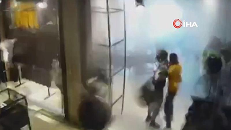 Beyrut'taki patlama anına yönelik yeni görüntü ortaya çıktı