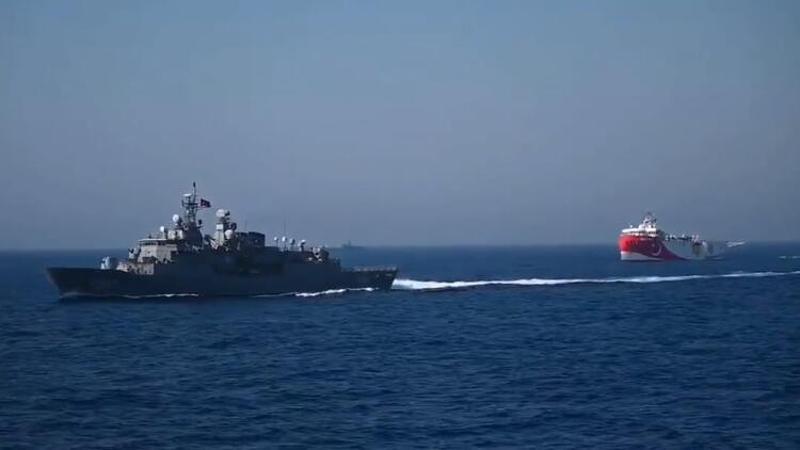 Milli Savunma Bakanlığından "Oruç Reis" paylaşımı