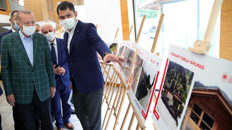 Son dakika... Cumhurbaşkanı Erdoğan Rize'de... '2022'nin sonunda yeni bir Ayder ortaya çıkacak'