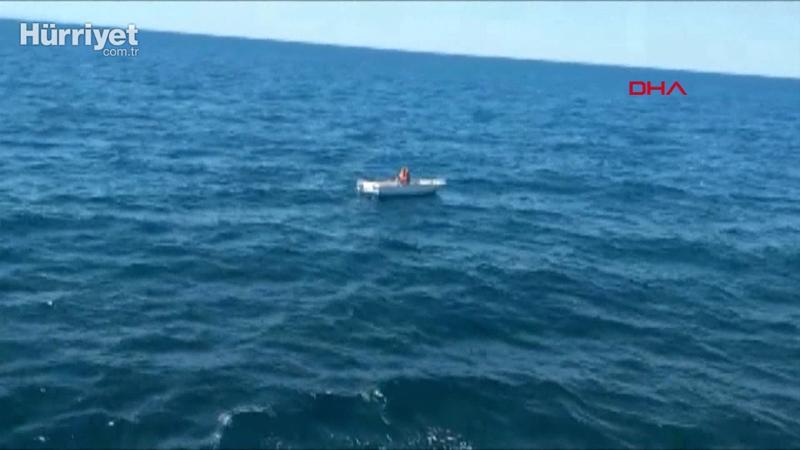 Marmara'da mahsur kalan kişinin tekneyi çaldığı ortaya çıktı