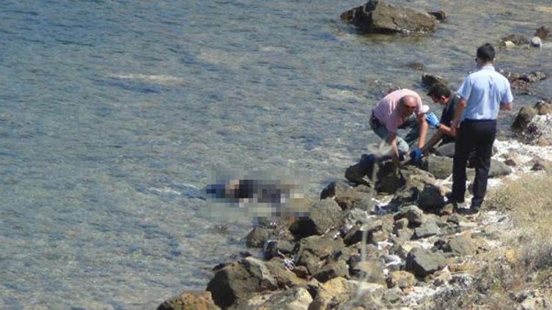 Ayvalık'ta sahilde ceset bulundu