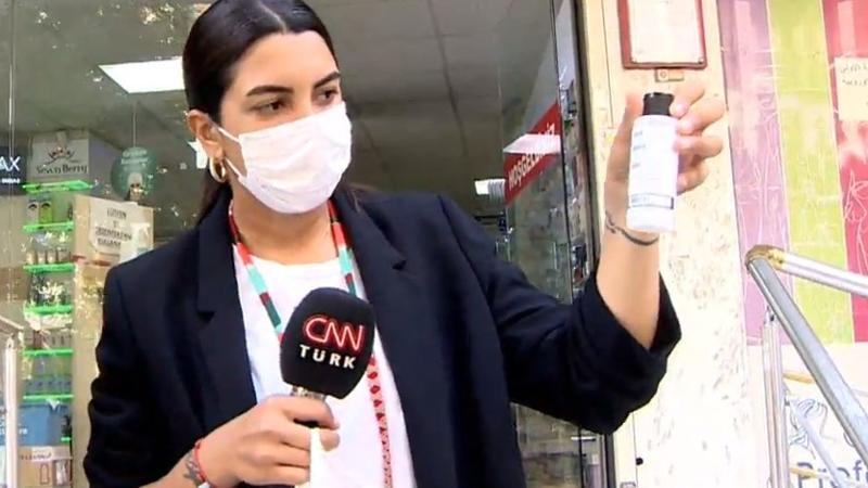 Yarısı etkisiz çıktı! Dezenfektan gerçeği CNN TÜRK'te!