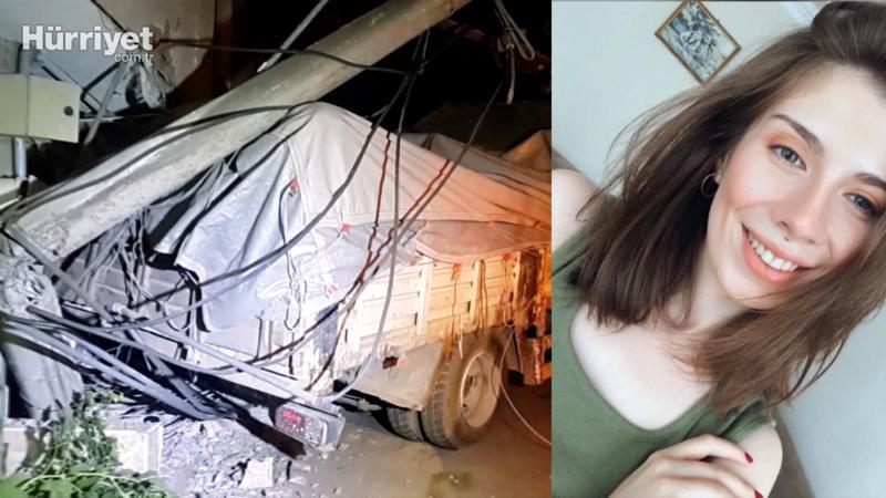 Dedesine aşure götüren üniversite öğrencisi, kamyonla duvar arasına sıkışarak öldü