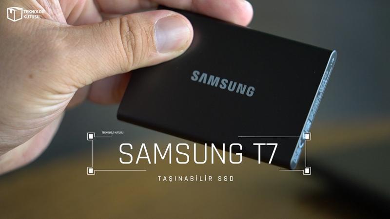 Samsung Portable T7 incelemesi