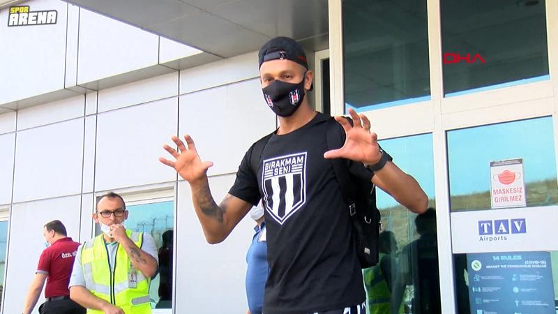 Beşiktaş'ın yeni transferi Josef de Souza İstanbul'da