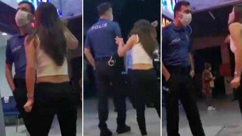 Üskürdar'da, polise bağıran ve küfür ettiği iddia edilen kadın serbest bırakıldı