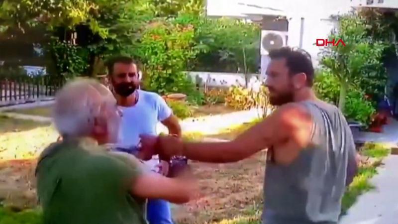 Halil Sezai'nin gözaltına alındığı kavga kamerada