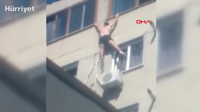 Beyoğlu'nda pencereye tırmanan kişi düşerek hayatını kaybetti