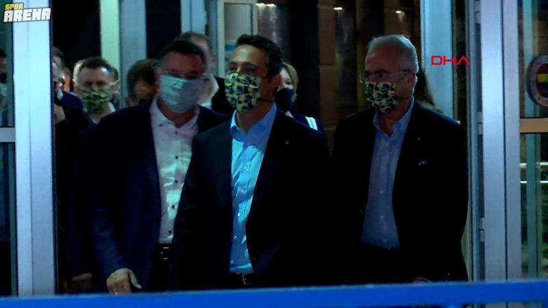 Fenerbahçe Başkanı Ali Koç, Ülker Stadyumu'ndan ayrıldı