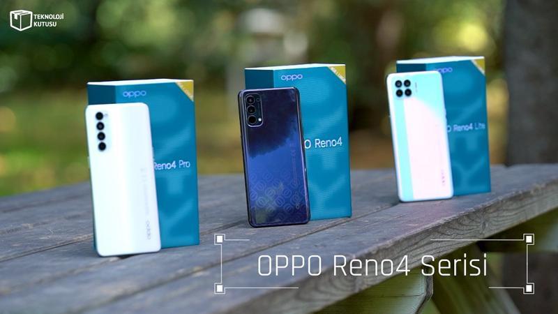Oppo Reno4 serisi kutudan çıkıyor