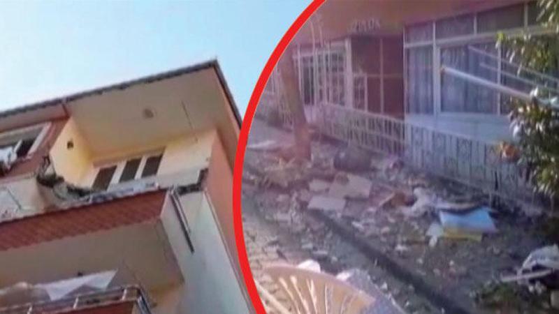 Son dakika... Avcılar’da bir binanın 5. katındaki balkon çöktü