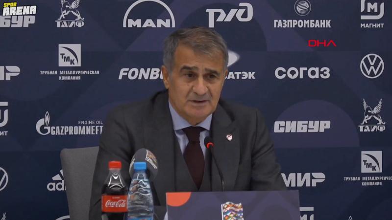 Şenol Güneş: '2 puan kaybettiğimiz için üzgünüz'