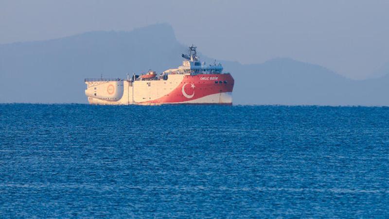Yeni NAVTEX'in ardından Oruç Reis gemisi limandan ayrıldı