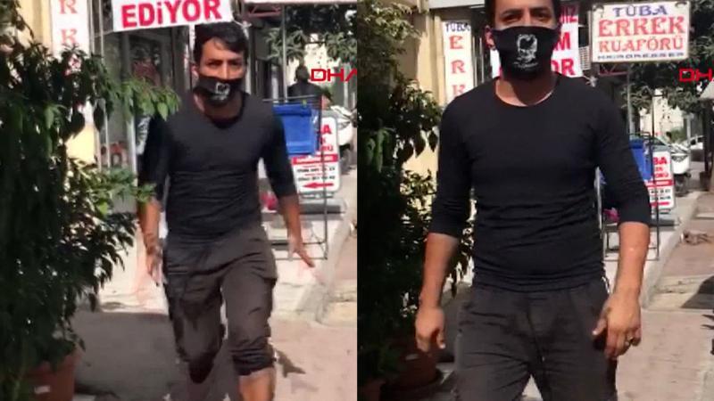 Antalya'da seyyar satıcı, kadın zabıtaya saldırdı