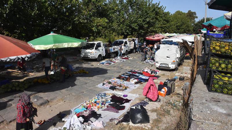 İki bin yıllık tarihi İpek Yolu, pazar yeri ve otopark oldu