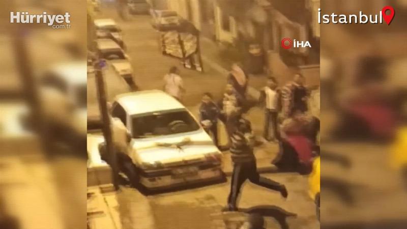 Sandalyeli ve kovalı “çocuğumu dövdün” kavgası